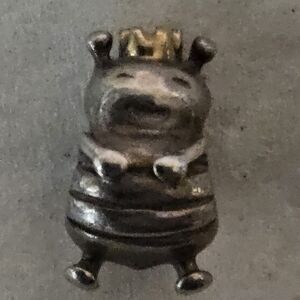 Pandora Queen Bee 14kt And Silver Charm Bead